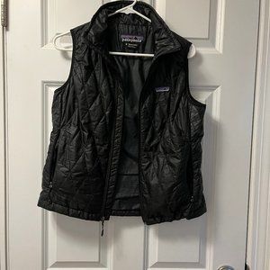Patagonia Nano Puff Vest- Black- Womens Size Small
